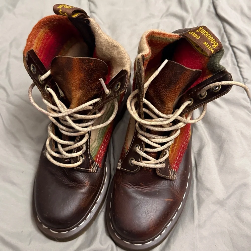 Vintage Dr. Martens Pendleton Combat Boots - Picture 9 of 9
